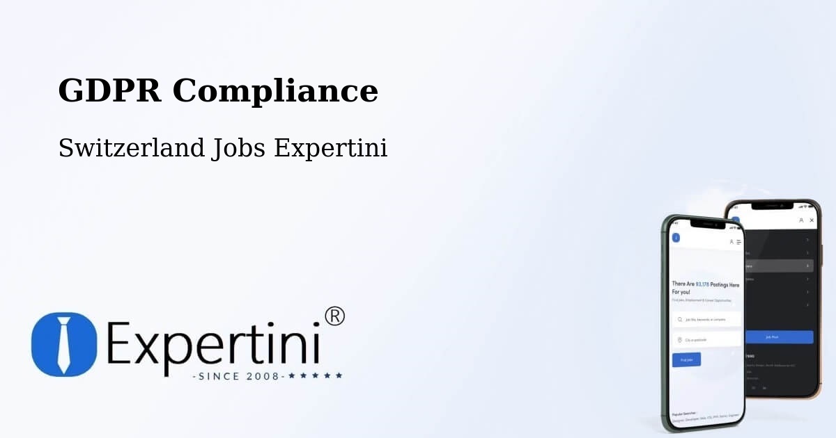 EU GDPR Compliance Statement – Cazis - Switzerland Jobs Expertini