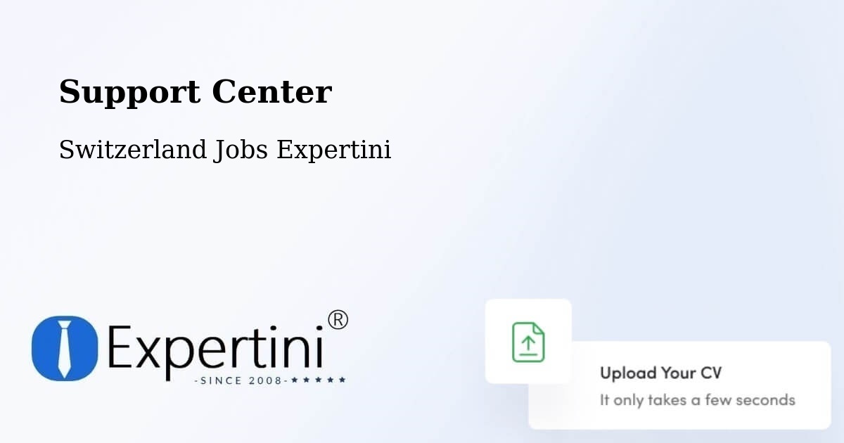 Support Services – Cazis - Switzerland Jobs Expertini
